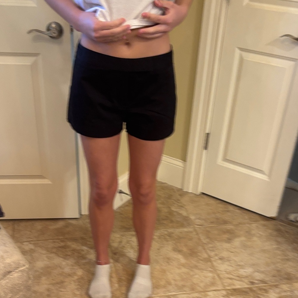 Trina Turk Black Athletic Shorts